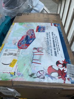 Marvel Spidey and His Amazing Friends Sleep and Play Toddler Bed by Delta Children,
