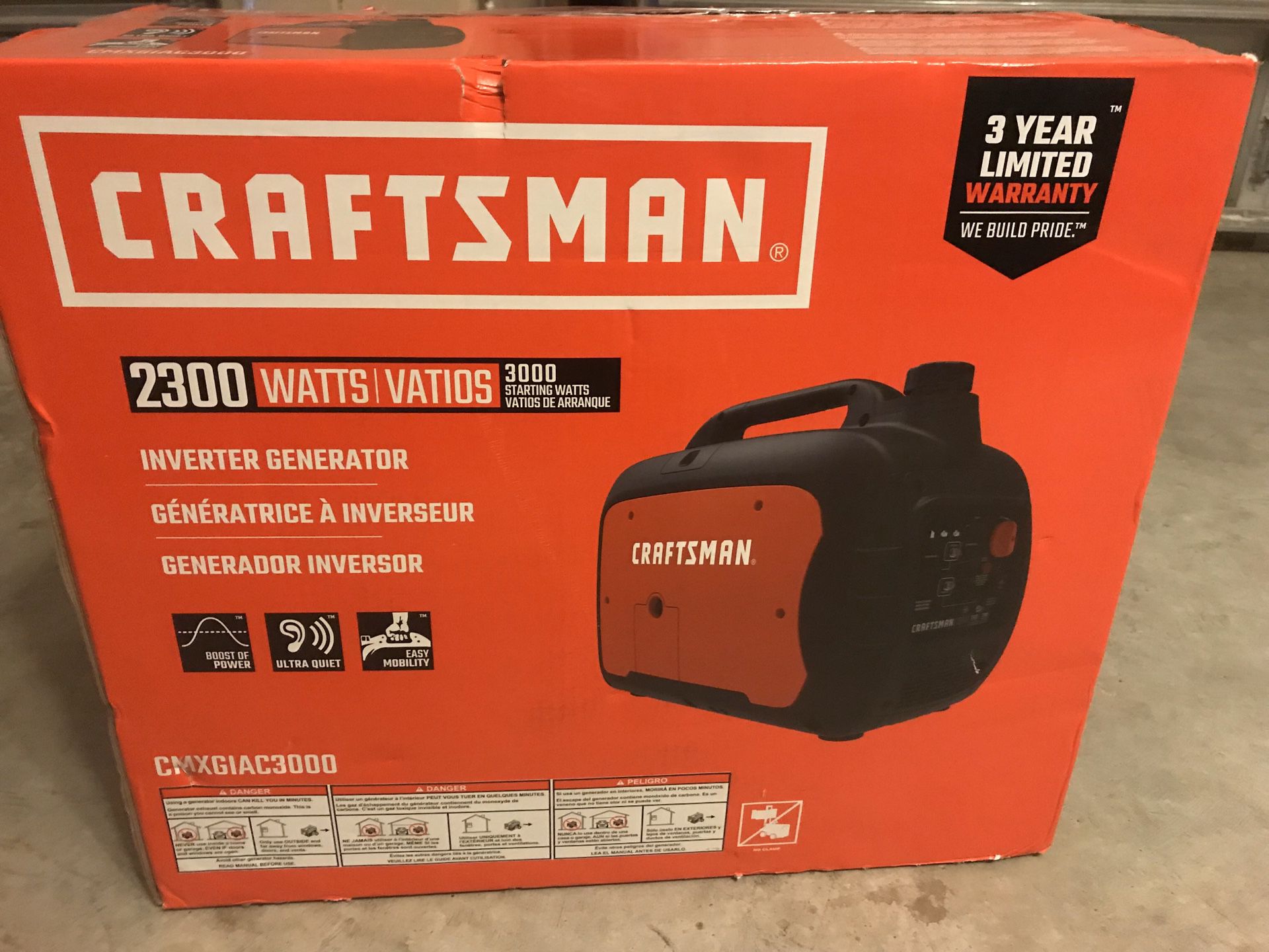 Craftsman FREE Tool—> CRAFTSMAN 3000 Watt Gasoline Portable Generator inverter + FREE Craftsman 1/4-in. Mini-Ratchet Wrench Air tool