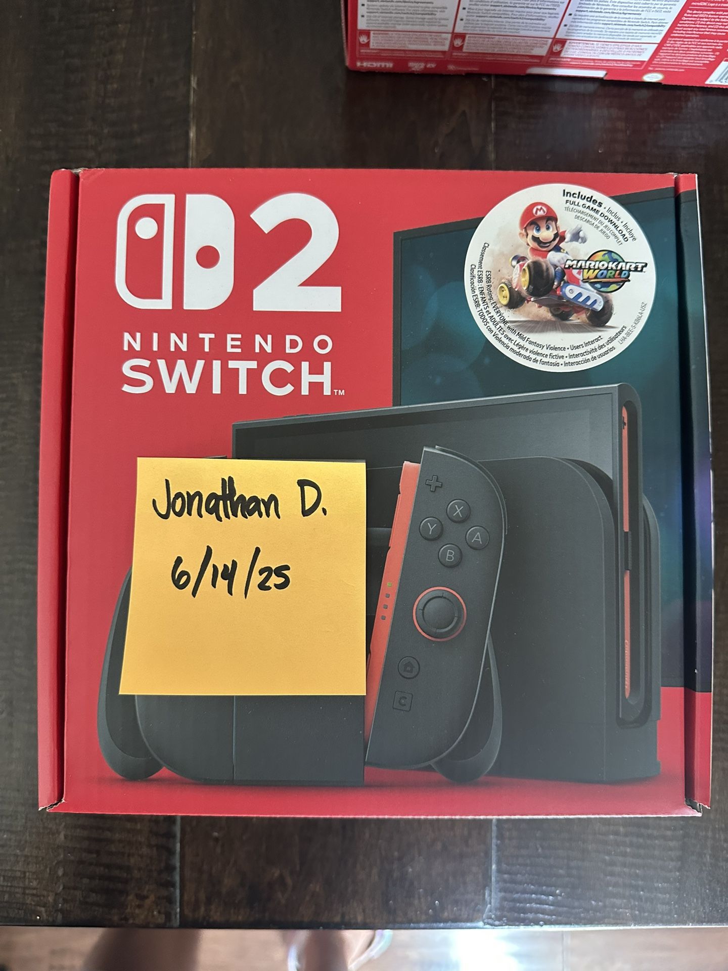 Nintendo Switch 2 Console + Mario Kart World Bundle