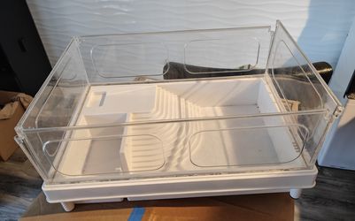 1 Gallon Clear Acrylic Turtle Tank