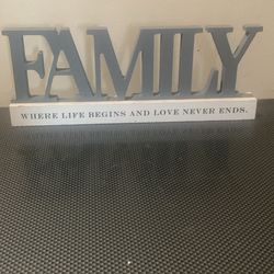 Family Sign 