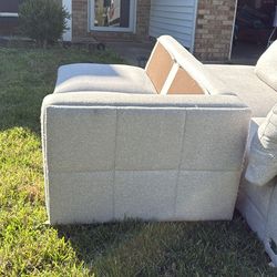 L shaped section grey