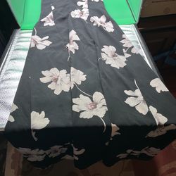 Blue Blush floral maxi dress