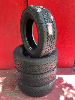 LT 275/65R20 GOOD YEAR WRANGLER A/T full tires set