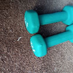 Pair Of Dumbbels 3 Lb