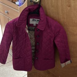 Girls Burberry jacket 