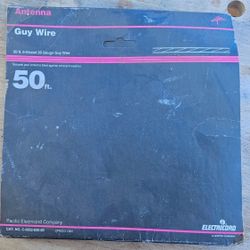 Antenna Guy Wire, 50', New In Box