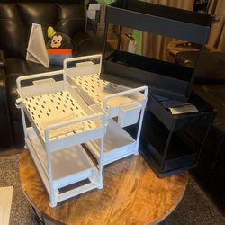 2 Tiers Sliding Organizer 