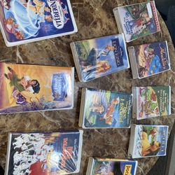 (10) DISNEY  VHS MOVIES / PRICE IS FOR ALL 