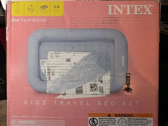 INTEX kids travel bed