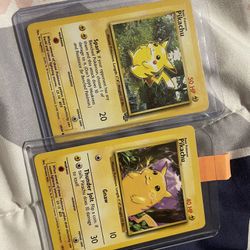 Pokemon Pikachu Cards 