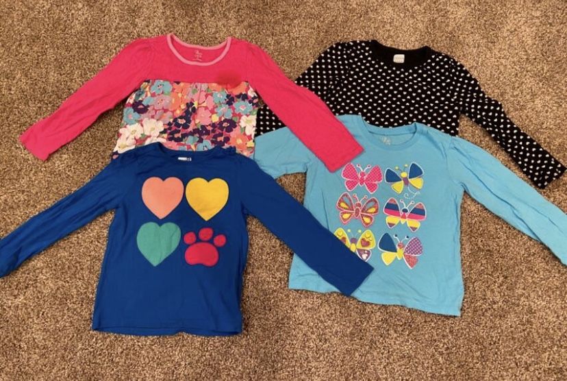 Toddler Girls 4T shirt lot