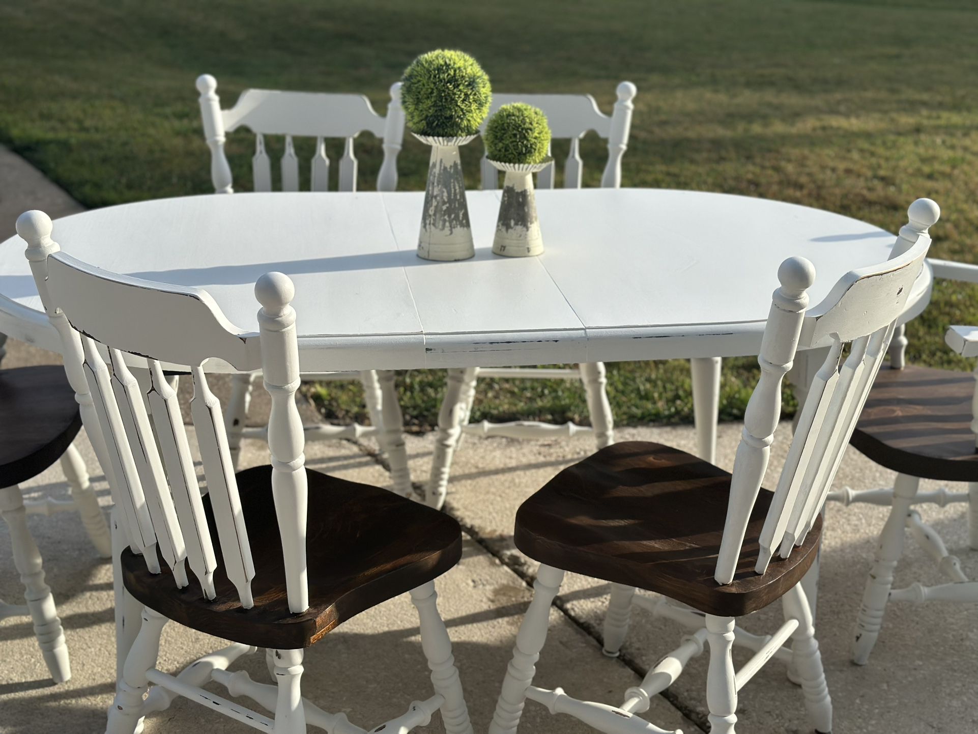 Dining Set (Table And 6 Chairs)