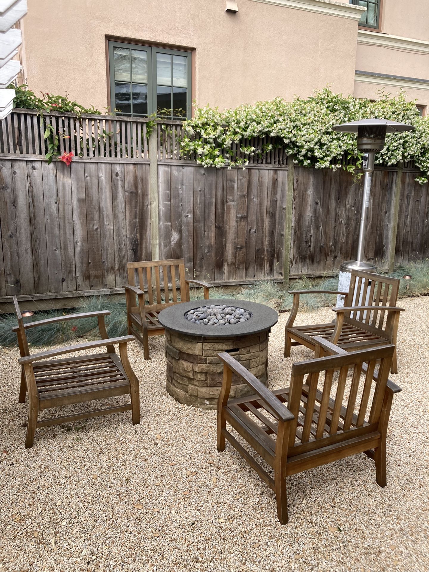 Outdoor Chairs (fire pit not for sale)