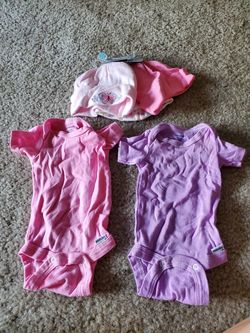 Gerber beanie caps and onesies