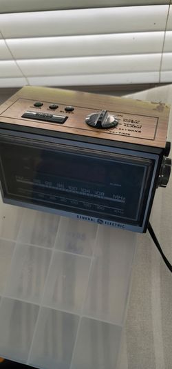 General electric alarm clock
