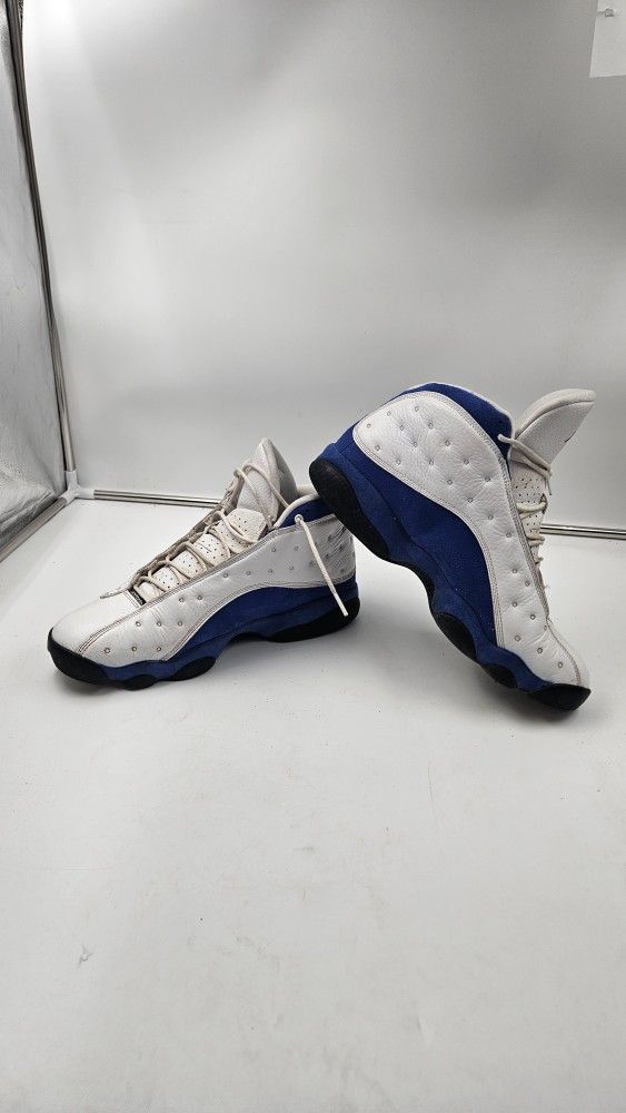 Nike Air Jordan 13 Retro 414571-117 Hyper Royal Blue White Shoes Men US Sz 12
