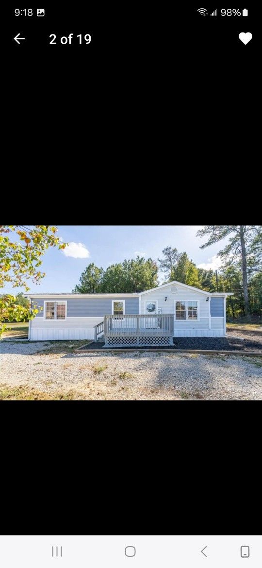 Rent To Own Doublewide Home