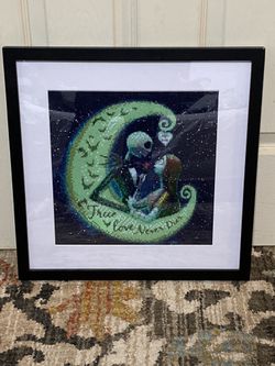 Nightmare Before Christmas Poster Frame