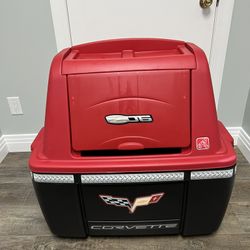 Step 2 Corvette Z06 Toy box/storage Bin 
