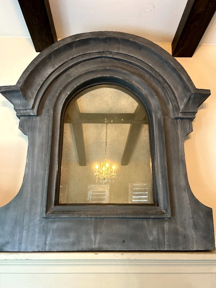 RH European Dormer Arch Mirror