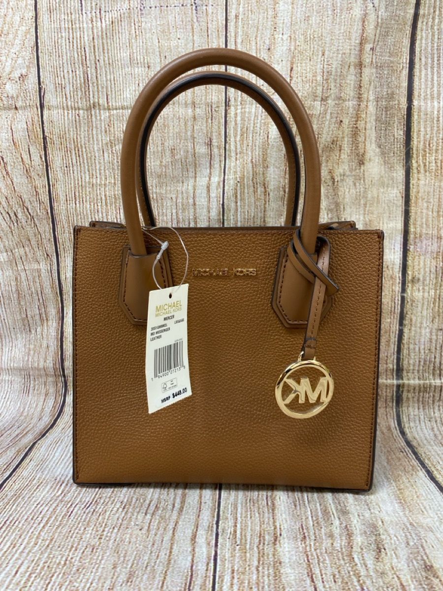Michael Kors Mercer Medium Messenger Crossbody – Brown (NWT) (A1G002960)