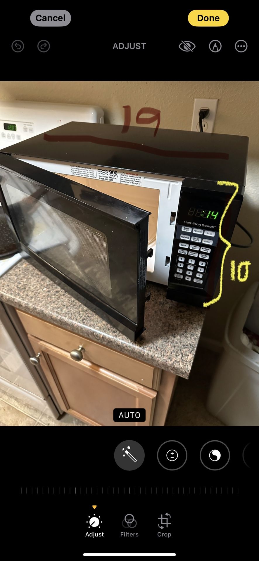 Microwave - 10$