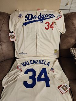 Dodgers Fernando Valenzuela Throwback Jersey