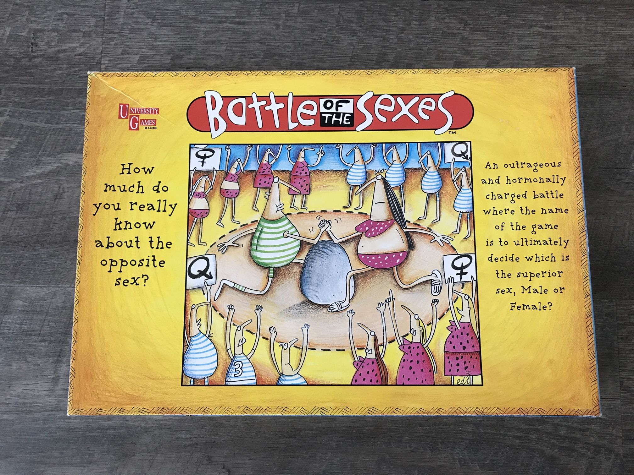 Battle Of The Sexes - Board Game