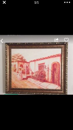 Oil paint from Dominican Republic painter