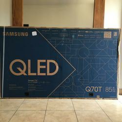 Tv Samsung 85", Q70T, Dynamic Cristal Color, Tizen Display, Excellent