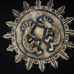 Ceramic Kokapelli Wall Art