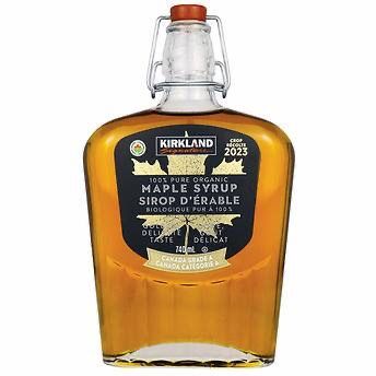 New Canadian Kirkland Signature Organic Golden Maple Syrup at Costco – Limited Edition