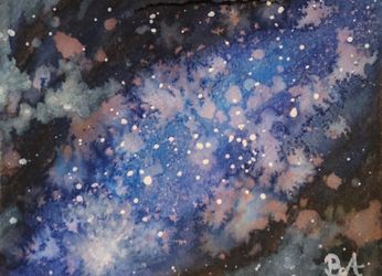 Galaxy art print