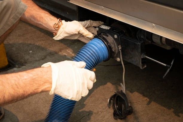 RV Black Water Tank Pumping