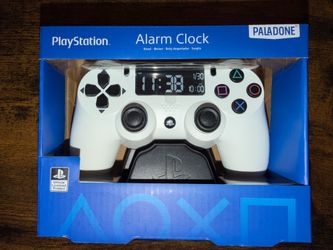 PlayStation controller alarm clock