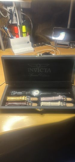 Invicta Special Edition (comes with a box and a lot of bands)