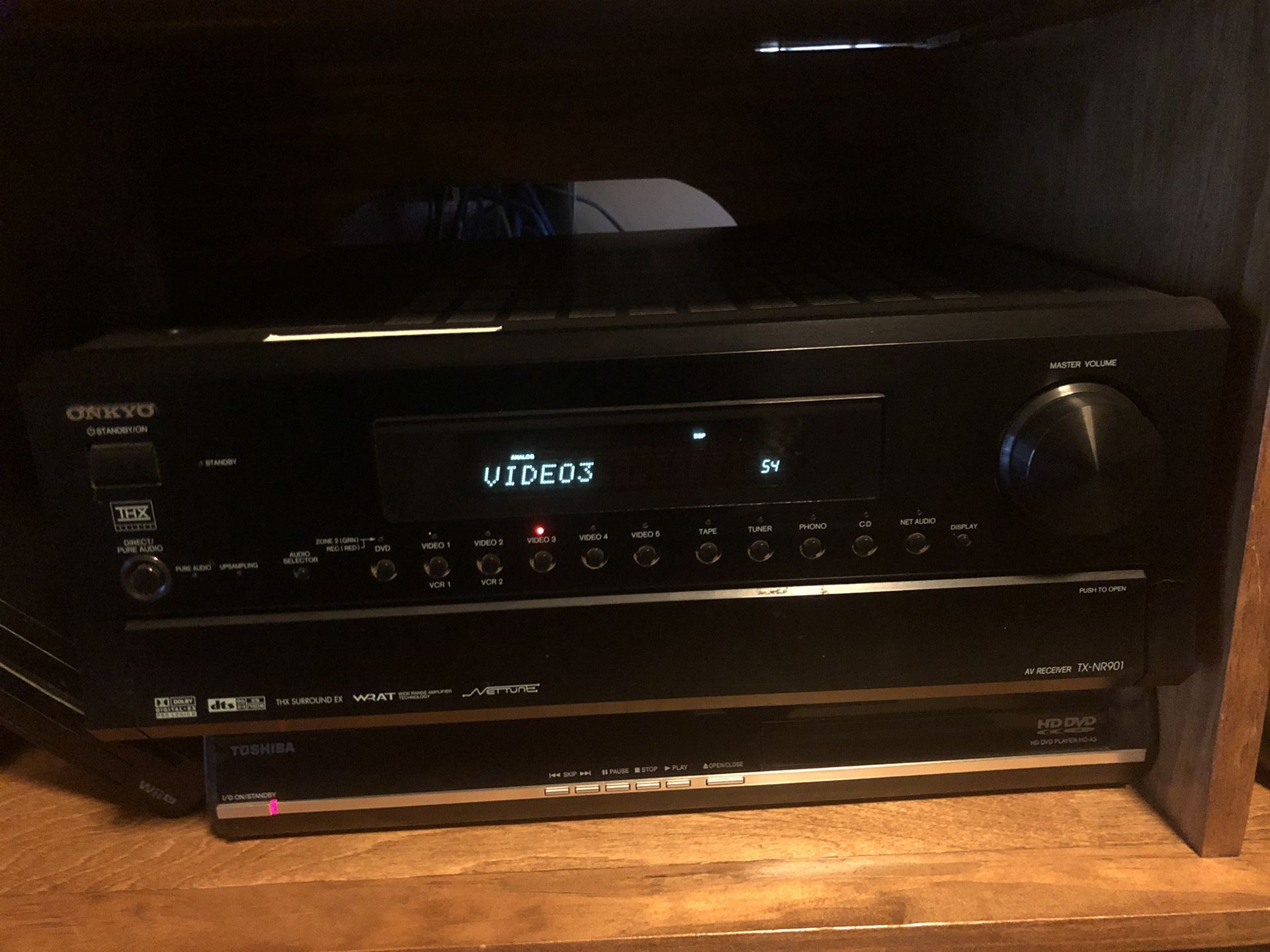 Onkyo 7.1 channel receiver (to-nr901)