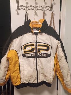 RARE SOUTHPOLE BOMBER PUFFER JACKET! supreme bape stussy nike Jordan phat farm ecko UNLTD osiris