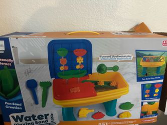 Water play sand