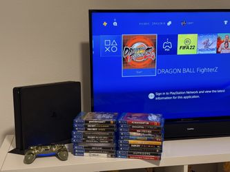 PlayStation 4 + 20 Games + Controller + Base