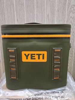 Yeti Hopper Flip 12 Olive Orange Cooler