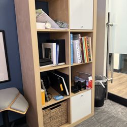 Ikea Kallax Wood Shelf