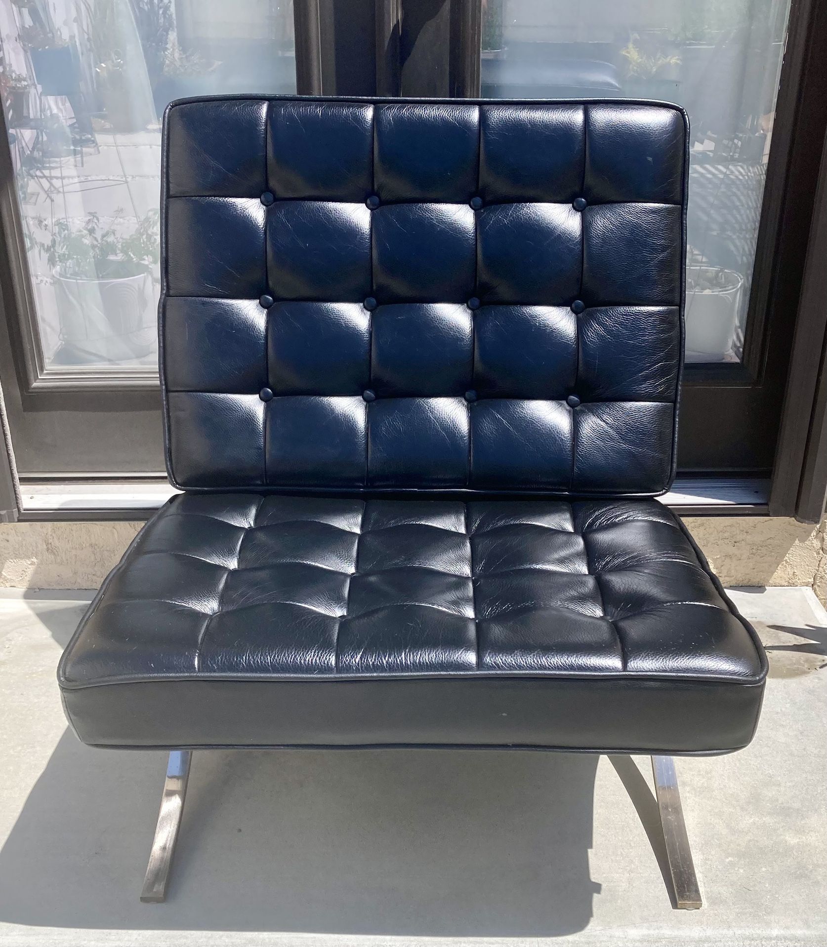 Two Barcelona Style Chairs