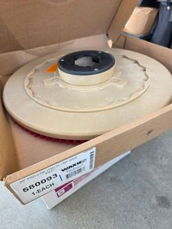 Waxing 20" pad driver floor scrubber
