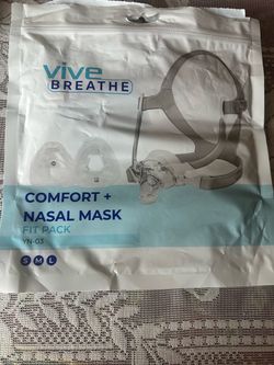 Vive Breathe Comfort+ Nasal Mask Fit Pack
