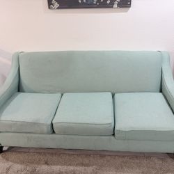 Mint Green Sofa 