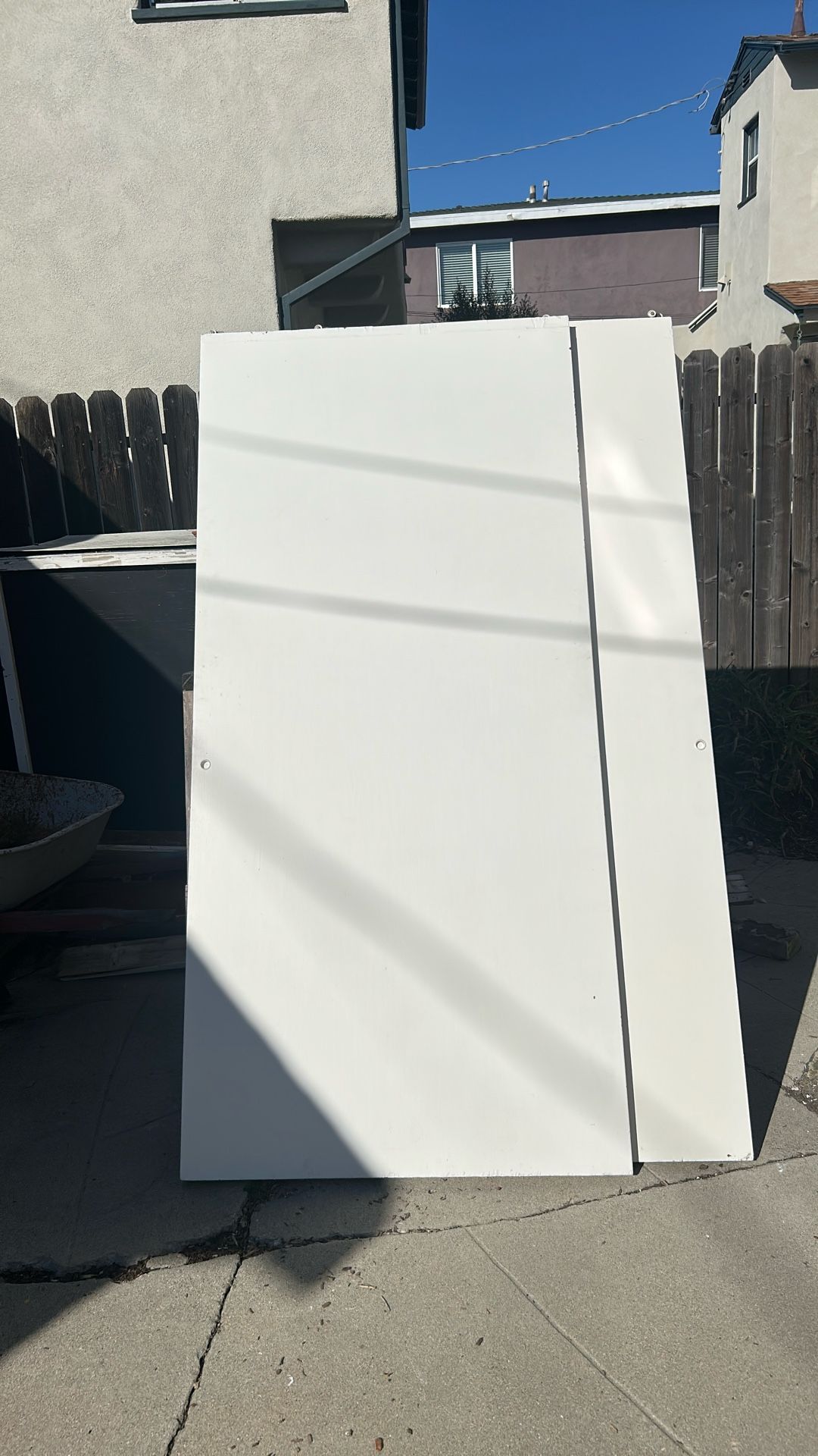 2 Sliding Closet Door Panels