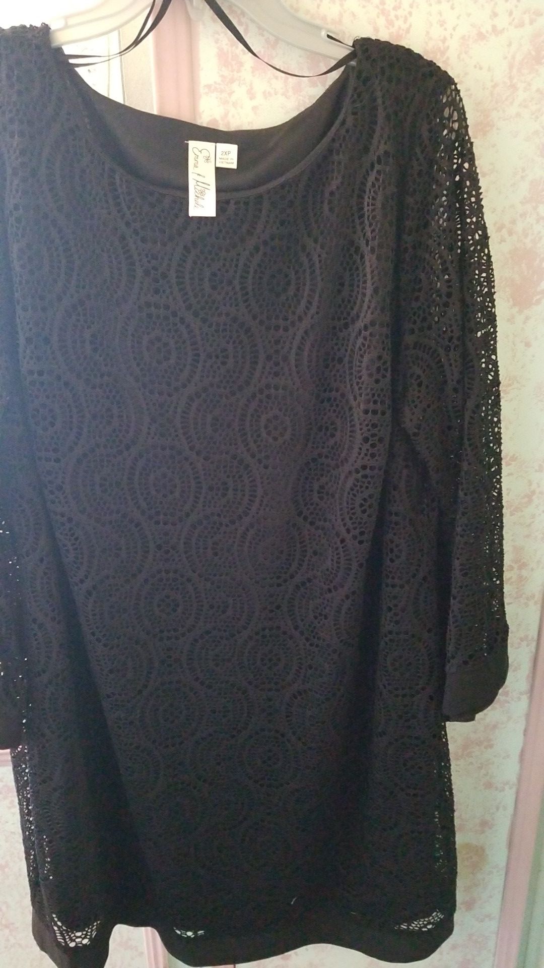 Womens dress 2pc black