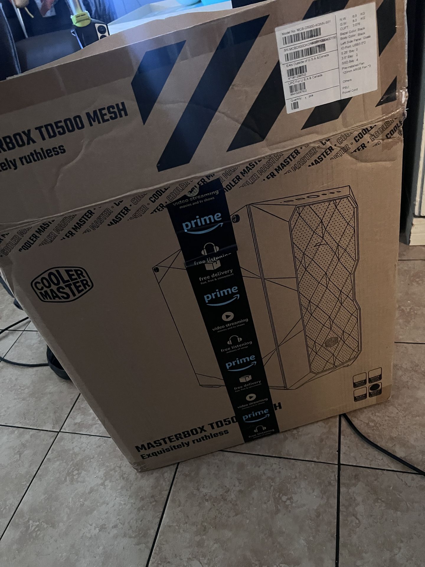 TD500 Mesh (Black) V1